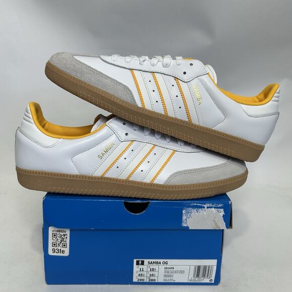 Adidas Originals Samba OG “White Crew Yellow” ID1479